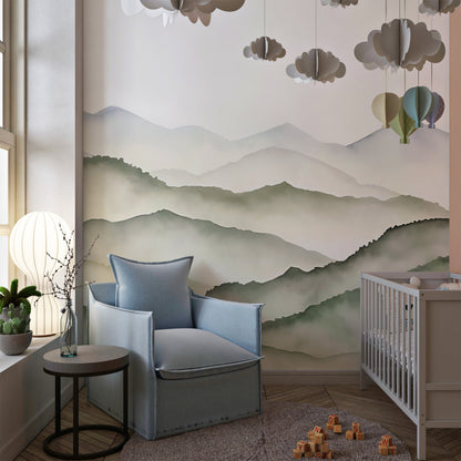 Nursery Mountain Wall Decal