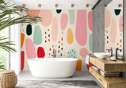 Unique Vibrant Abstract Wall Poster
