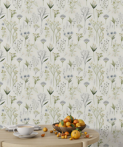 Meadow Floral Wallpaper