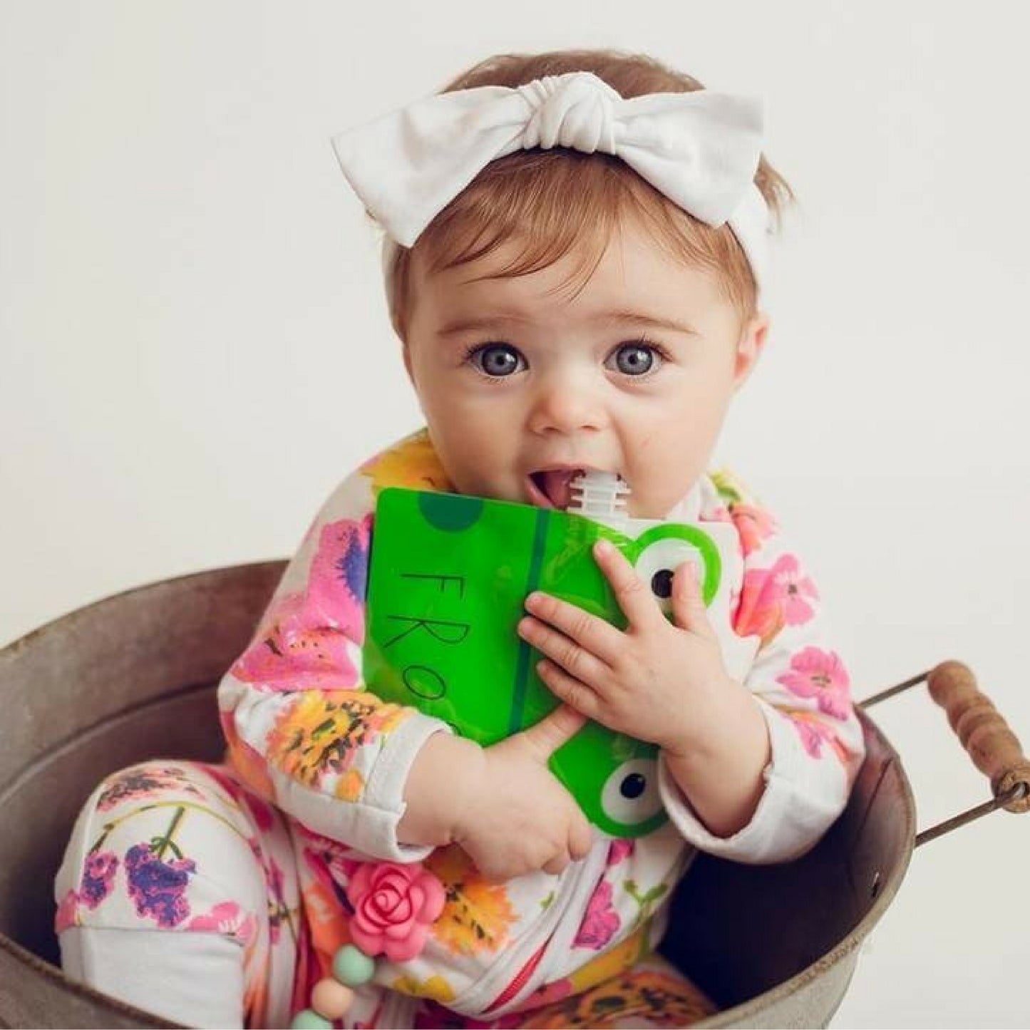 Reusable Food Pouches - Country Animals by Squeeze Meals®